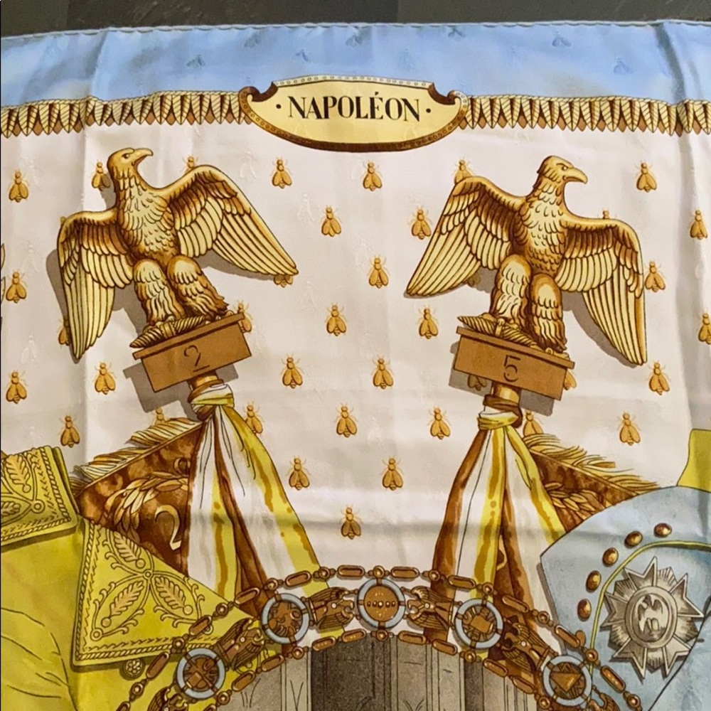 🎉2xHP🎉Hermès Paris Napoleon Scarf - Picture 10 of 15